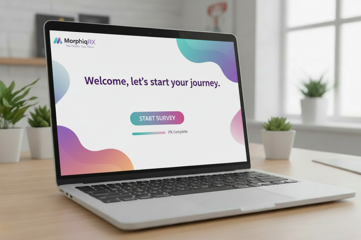 update Welcome sentence to just Welcome, let's start your journey.